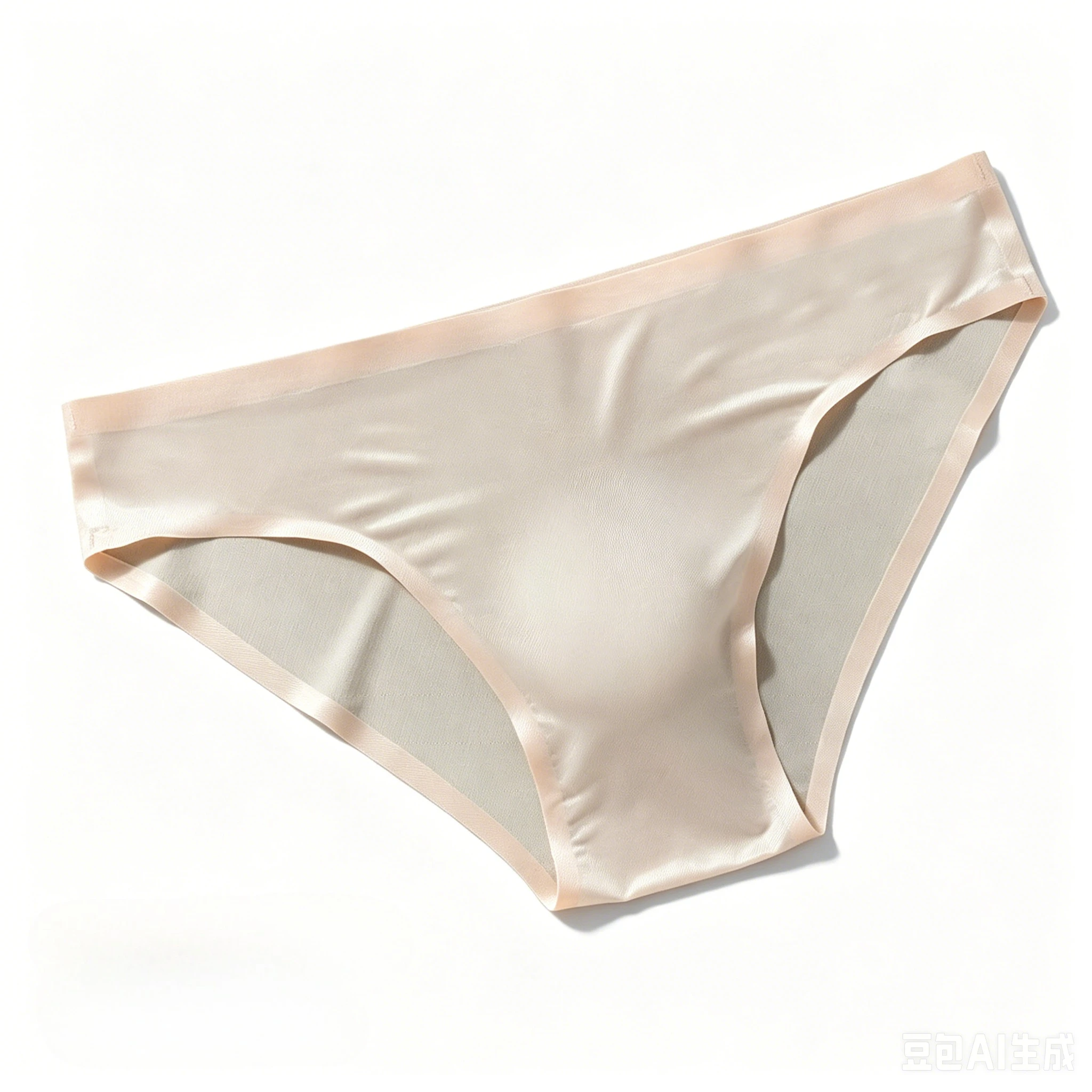 Ice Silk Bikini Briefs for Men 3D U-convex Low Rise Seamless Breathable Underwear High Elastic Cozy Ultra-thin Slim Fit Panties
