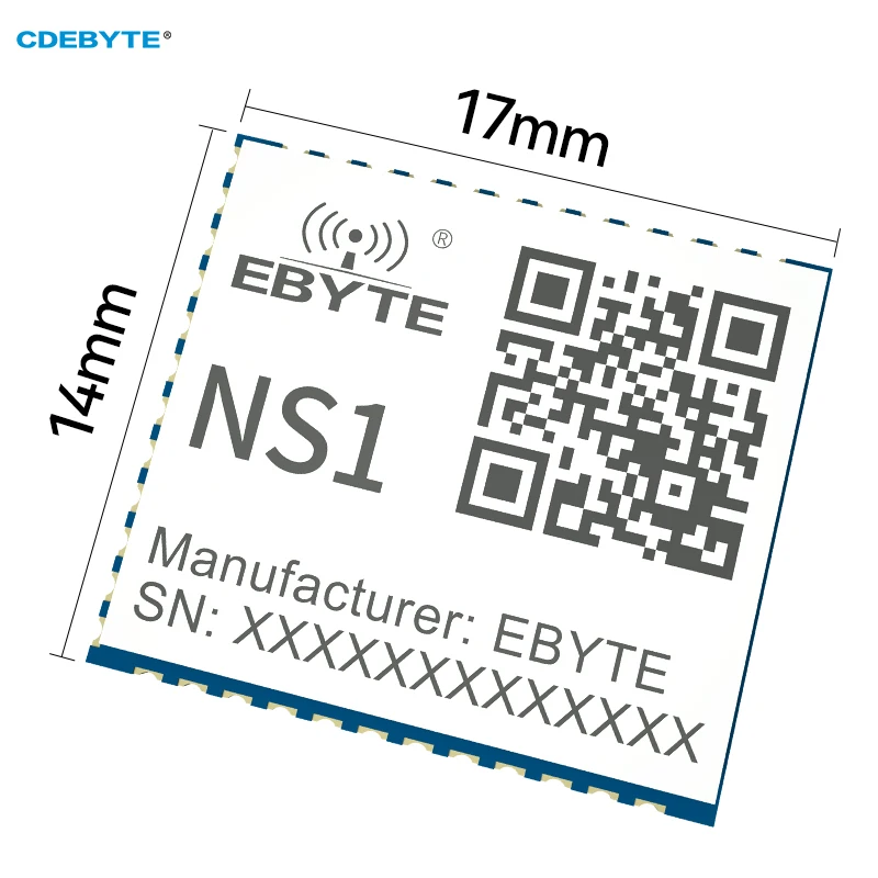 CDEBYTE NS1 ModBus Gateway TCP-RTU Serial to Ethernet SMD Module UART Transparent Transmission DNS MQTT IoT NS1-TB Test Board