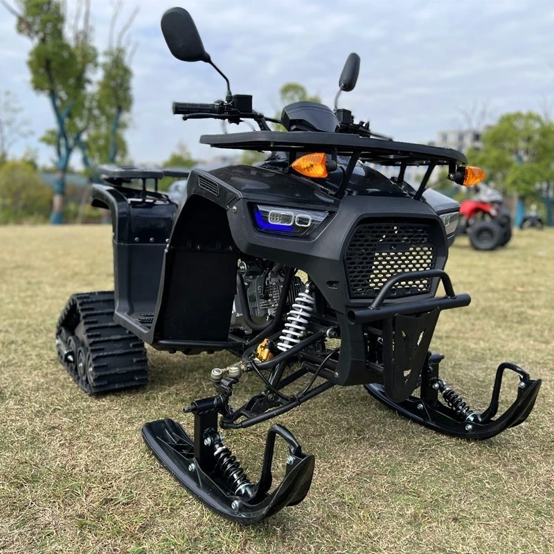 

125Cc 4 Stroke Off-Road ATV Snowmobile Tracked Sled Cross-Country Skiing Car Powered