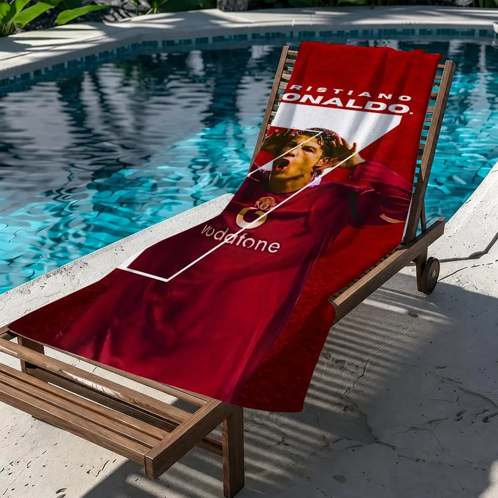 Star C-Cristiano Super R-Ronaldo Towel Beach Towel Quick Dry Absorbent Bath Towel For Swimming Gym Camping Outdoor Sunbathing