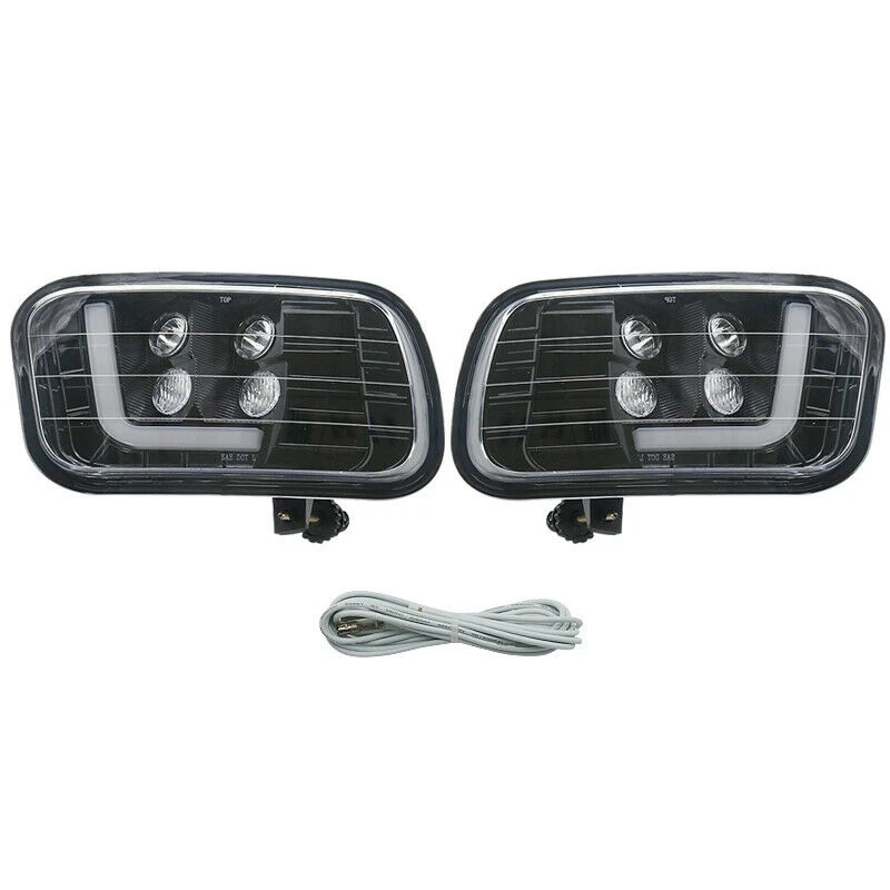 

LED Fog Light with Daytime Running Light for Dodge Ram 2009-2012 1500, 2010-2017 2500/3500 Driving Fog Lamps Assembly