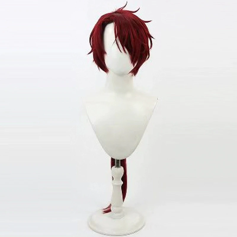 Touken Ranbu Online Goke Kanemitsu Cosplay Wig Heat Resistant Synthetic Hair Halloween Party Role Play + Wig Cap