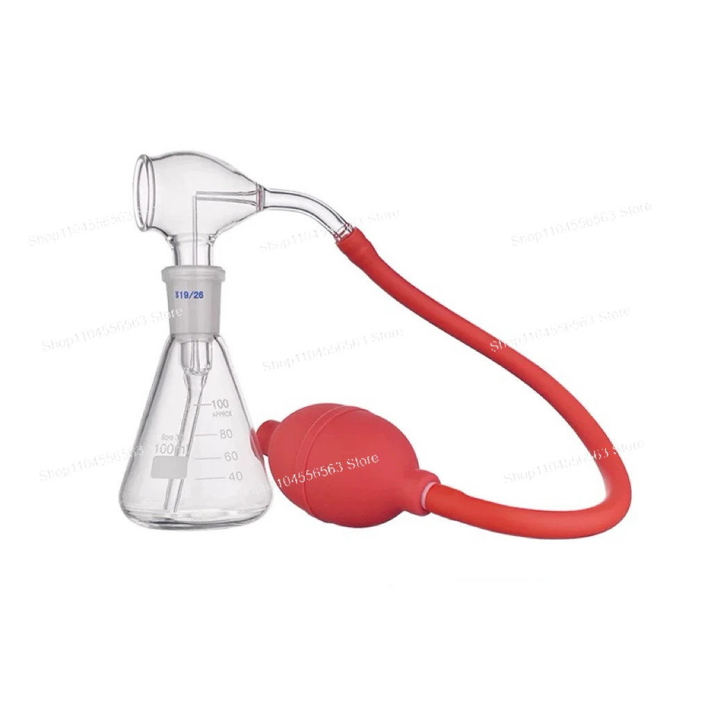 Chromatography Sprayer Color Rendering Spray Bottle Set 50ml with Rubber Ball for Thin-layer Chromatography Experiment