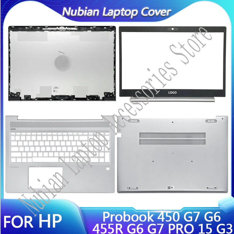 

New For HP Probook 450 G7 G6 455R G6 G7 PRO 15 G3 Laptop LCD Back Cover Front Bezel Palmrest Keyboard Top Lower Case