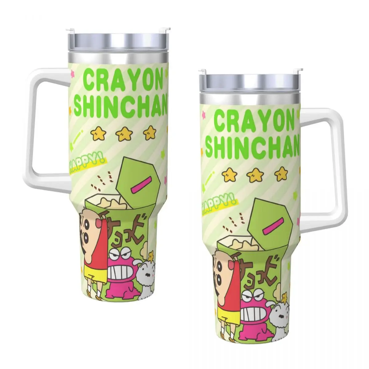 

Crayon Shin-chan Cookie Tumbler Cold Drink Water Bottle Insulated Stainless Steel Thermal Mug Custom Travelist Car Mugs