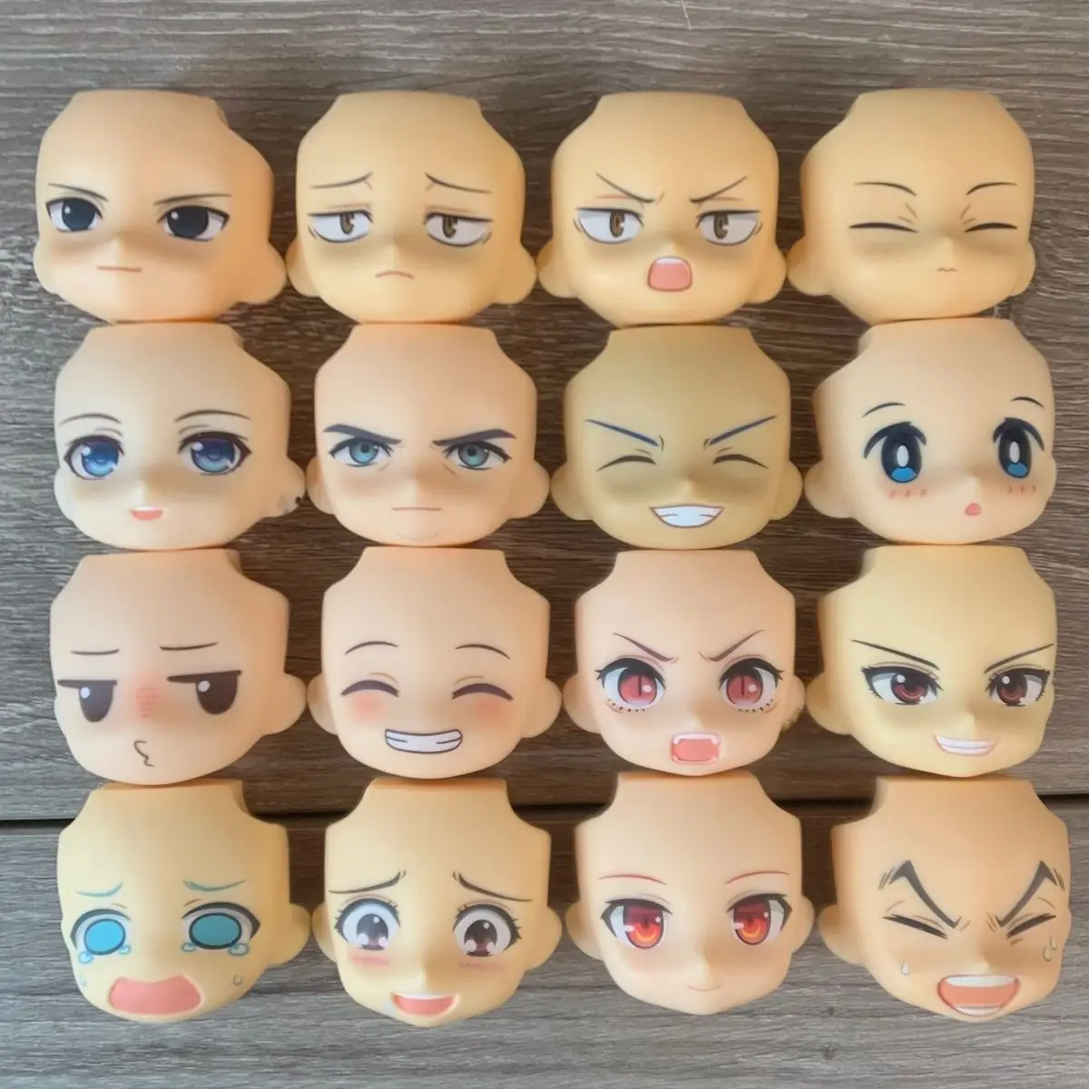 

GSC Clay Man OB11 doll universal replacement face expression doll accessories