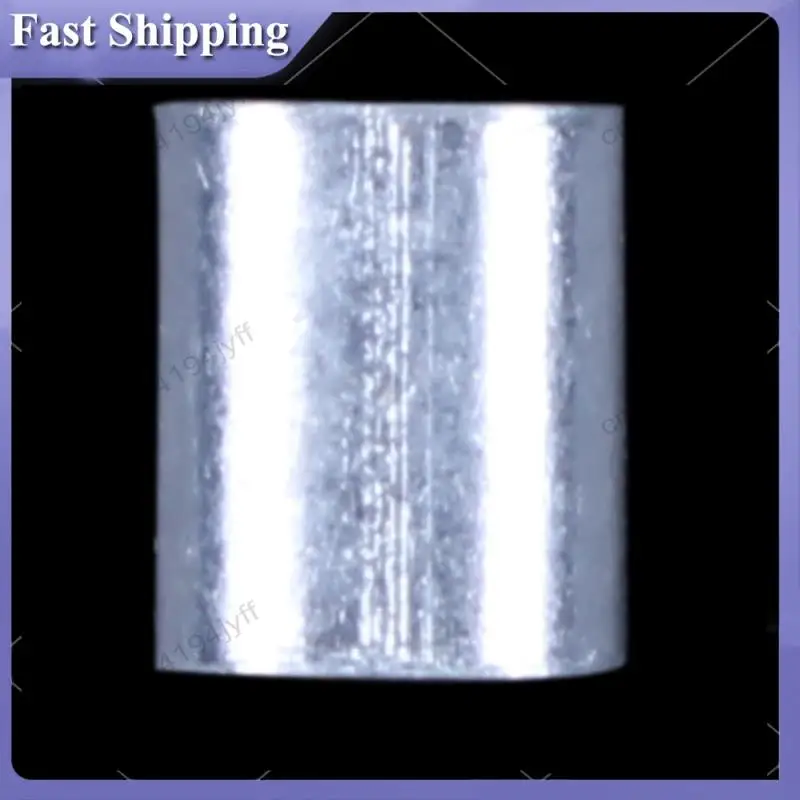 

-ABDH 2000 Pcs 1Mm Steel Wire Rope Aluminum Ferrules Sleeves Silver Tone