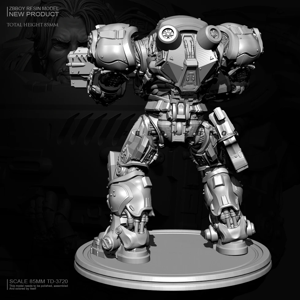 85mm Resin model kits figure colorless and self-assembled TD-3720