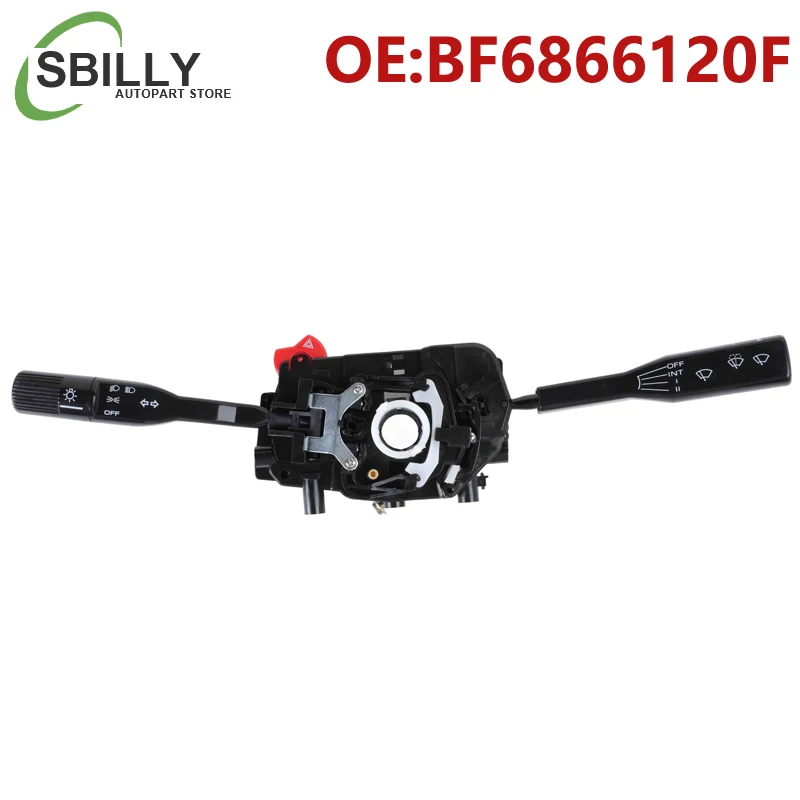 BF6866120F Luz de limpiaparabrisas con palanca de control dual multifunción Luz de señal de giro para Mazada 323 626