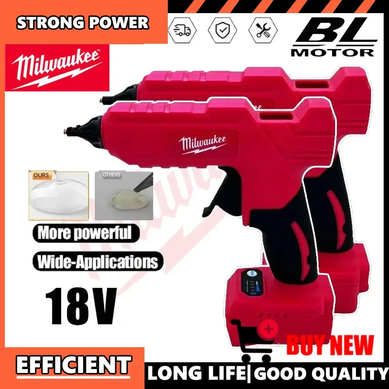 

Электрический клеевой пистолет Milwaukee Tool 18В с литий-ионным аккумулятором для DIY, для упаковки и декора