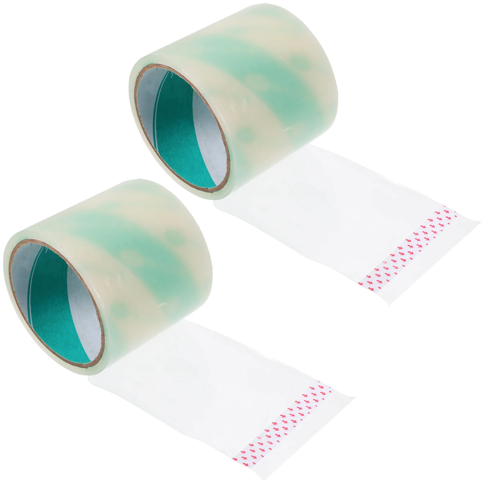 

2 Pcs Duct Tape Heavy Duty Waterproof Greenhouse Repair Plant Protective Cover Film Sealing White Plastic