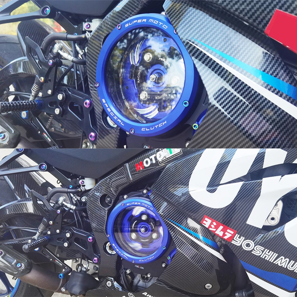 Clear Clutch Cover For Suzuki GSXR1000 GSX-R1000R GSX-R1000 GSXR 1000 1000R 2017-2025 2024 2023 2022