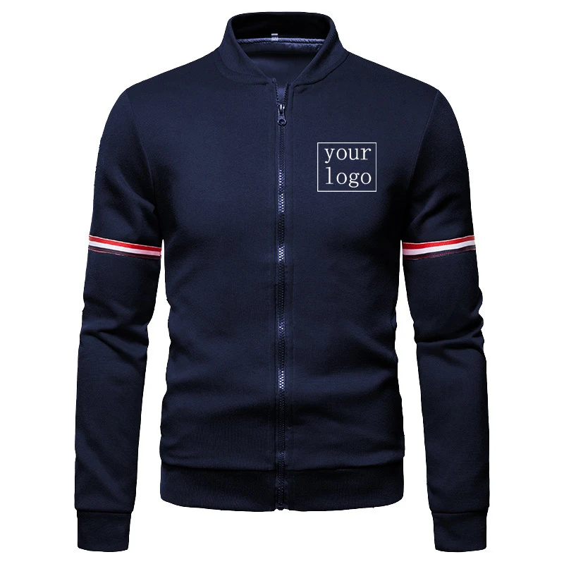 Chaqueta y pantalones personalizados para hombre, trajes de 2 piezas, abrigo con cremallera, chándal con logotipo de tu propio diseño, prendas de