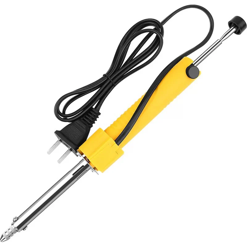 Electric tin suction device with strong heating, electric tin suction gun, electric soldering iron, automatic vacuum pump