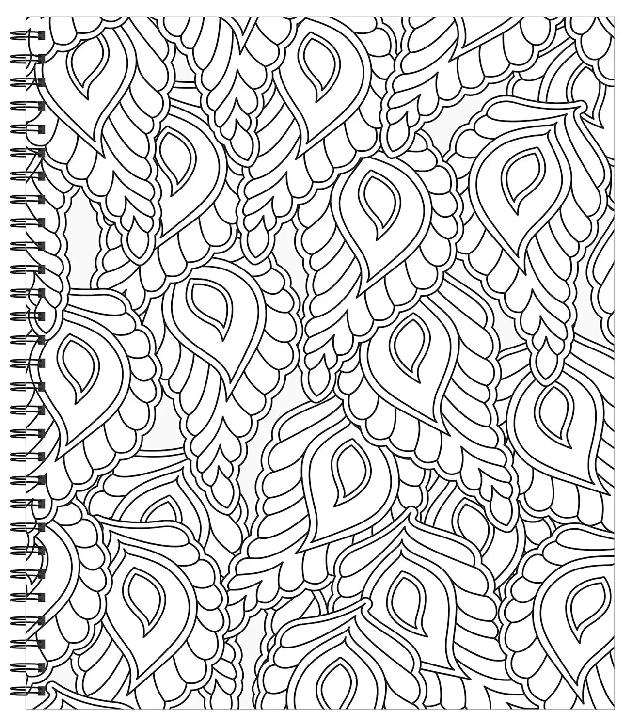 طباعة كبيرة سهلة الألوان والإطار - هادئة (كتاب تلوين خالٍ من الإجهاد)