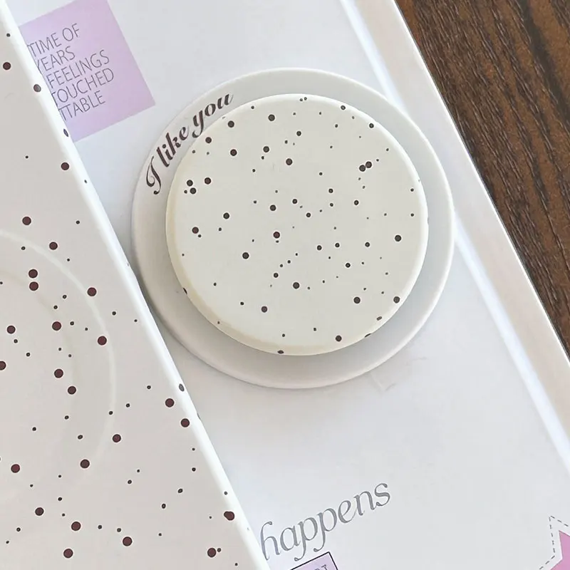 

Cute Splash-Ink Magnetic Circle Holder Chinese Make a Fortune Text Griptok Grip Tok For Magsafe Phone Stand Bracket Support Caqa