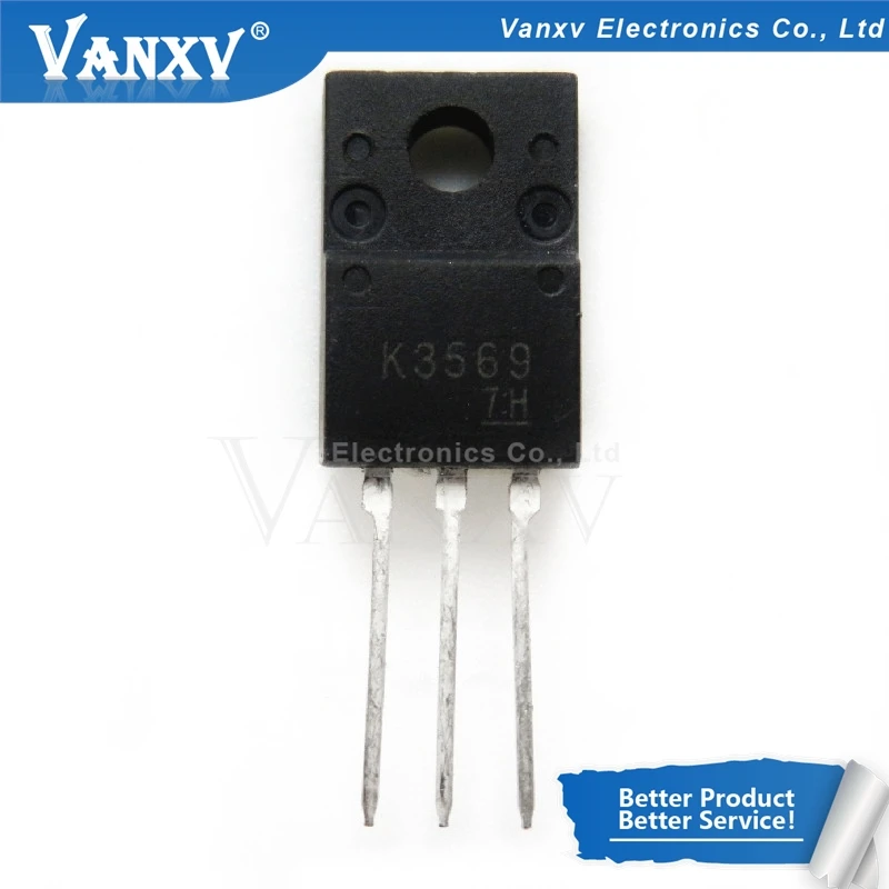 1-20PCS 2SK3569 K3569 2SK2543 K2543 SPA08N80C3 08N80C3 STP9NK50ZFP P9NK50ZFP FDPF51N25 51N25 P6NK90ZFP P6NK90 TO-220F