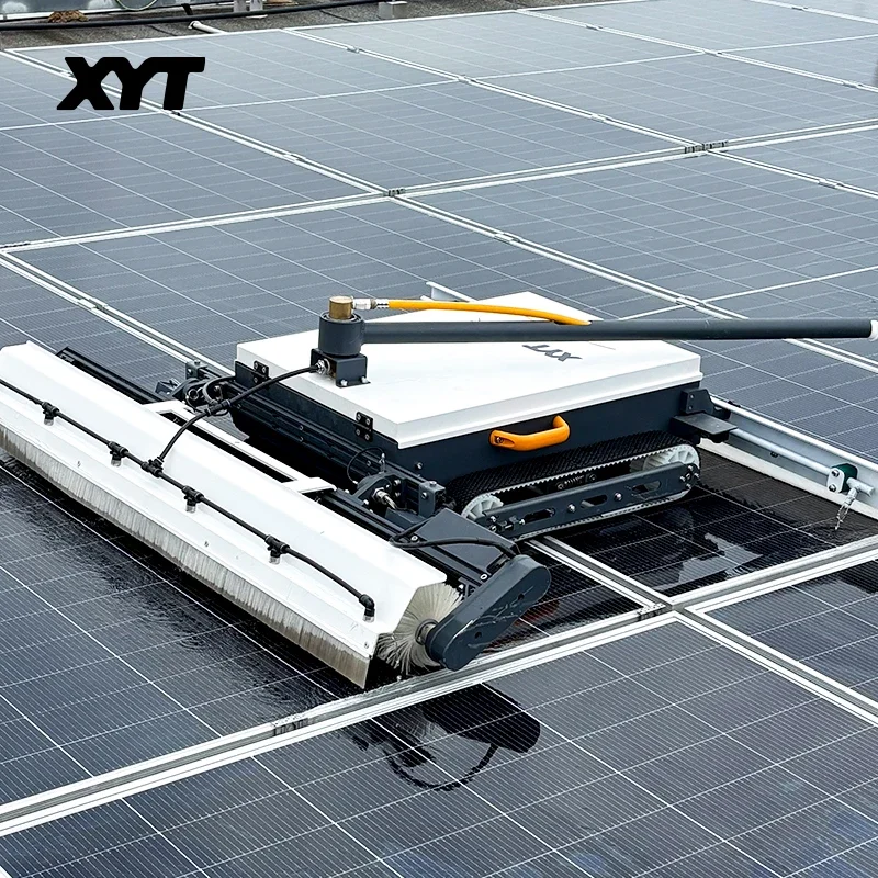 Automatic Solar Panel Cleaning Systems Solar Panel Cleaning Robot Automatic X7Pro