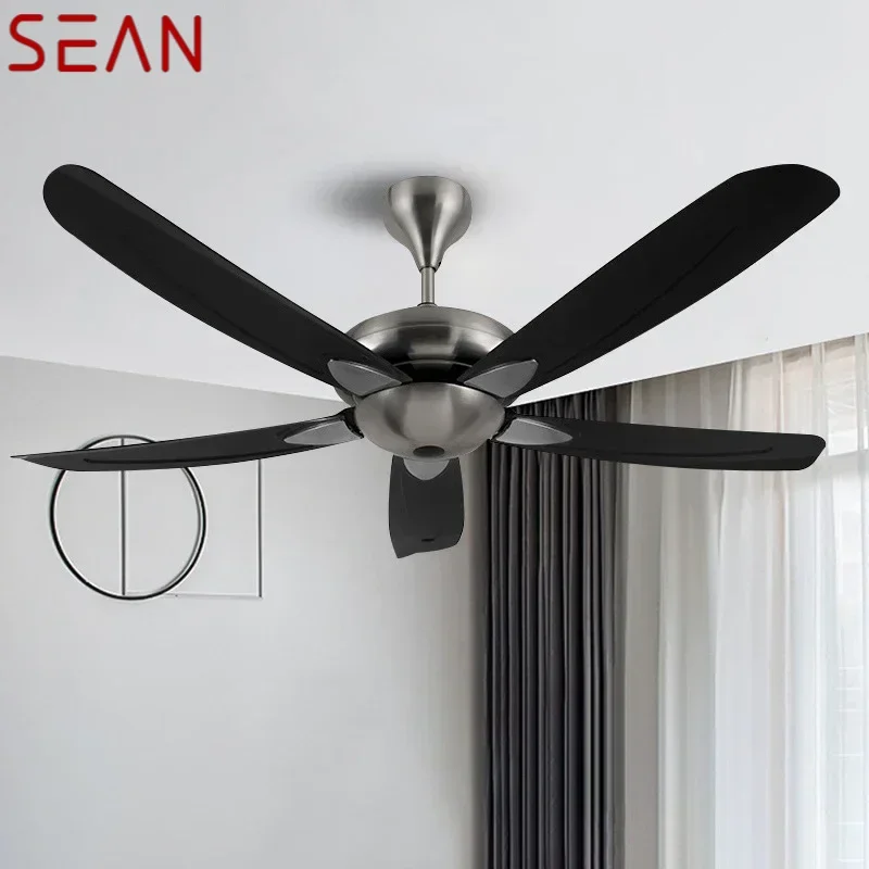 SEAN Nordic Without lights Ceiling Fan Modern Minima lism Living Room Bedroom Study Cafe Hotel