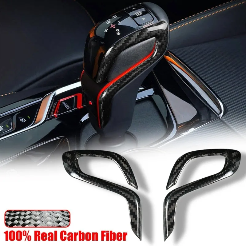 

Для BMW F90 M5 F97 X3M F98 X4M 2018-2024: накладка на боковую рамку ручки переключения передач из настоящего карбона, аксессуары для интерьера автомобиля