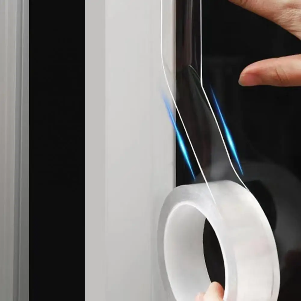 No Residue Weather Seal Tape Window Weather Stripping Tape Self-adhesive Waterproof Insulation Film Door Window for Energy