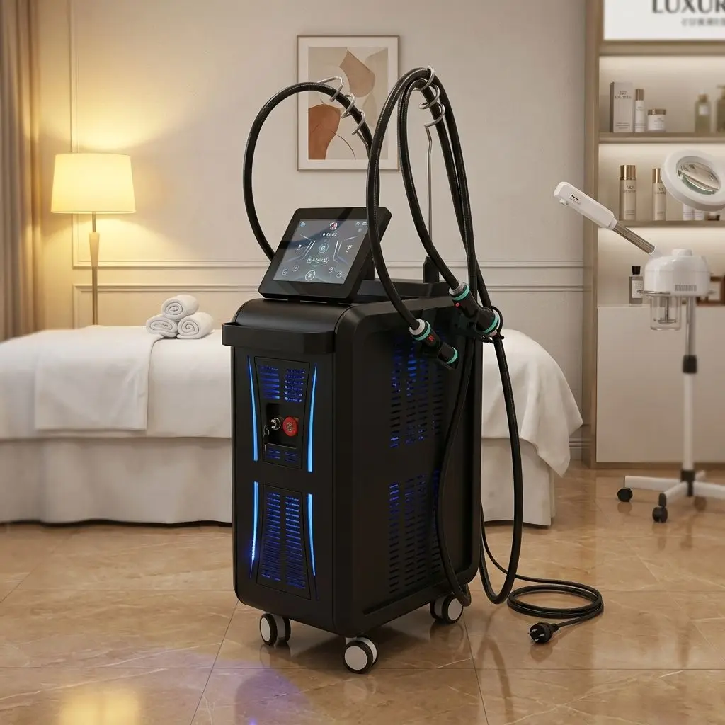 Professional EMS RF Face Lifting Machine Facial Electrostimulation PEFACE Sculpting Massager Device for Beauty Therapy