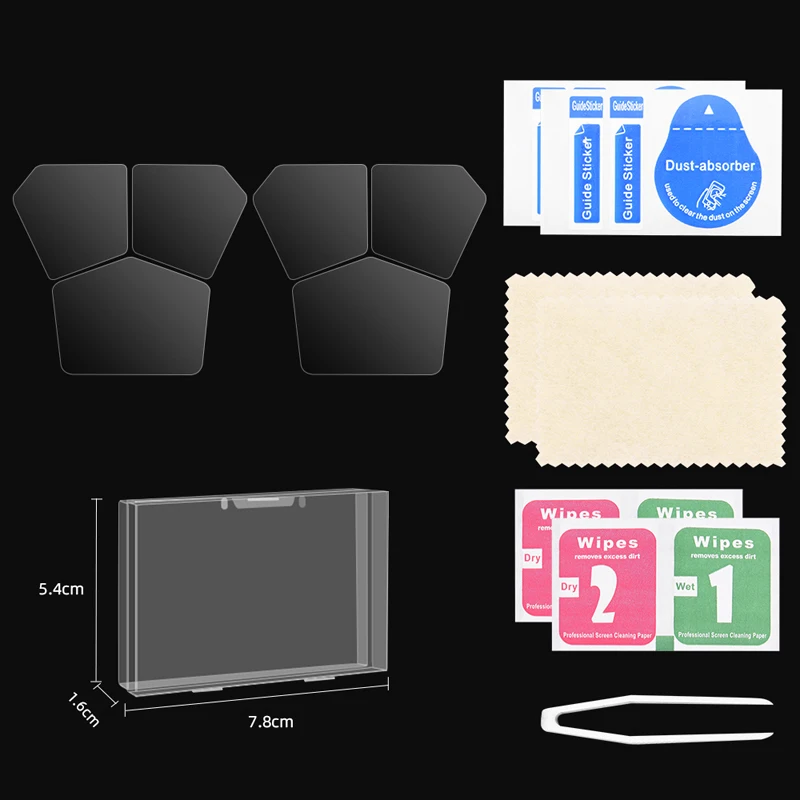 الزجاج المقسى ل DJI Mavic 3 برو 9H المضادة للخدش عدسة واقية فيلم واقية واقية كاميرا حامي اكسسوارات