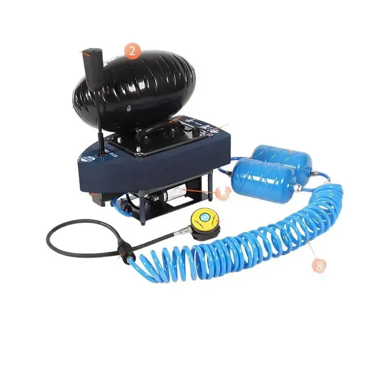 Diving ventilator Air pump Fish catching fishing equipment Artificial fish gills Biting gas Anti-choking deep diving