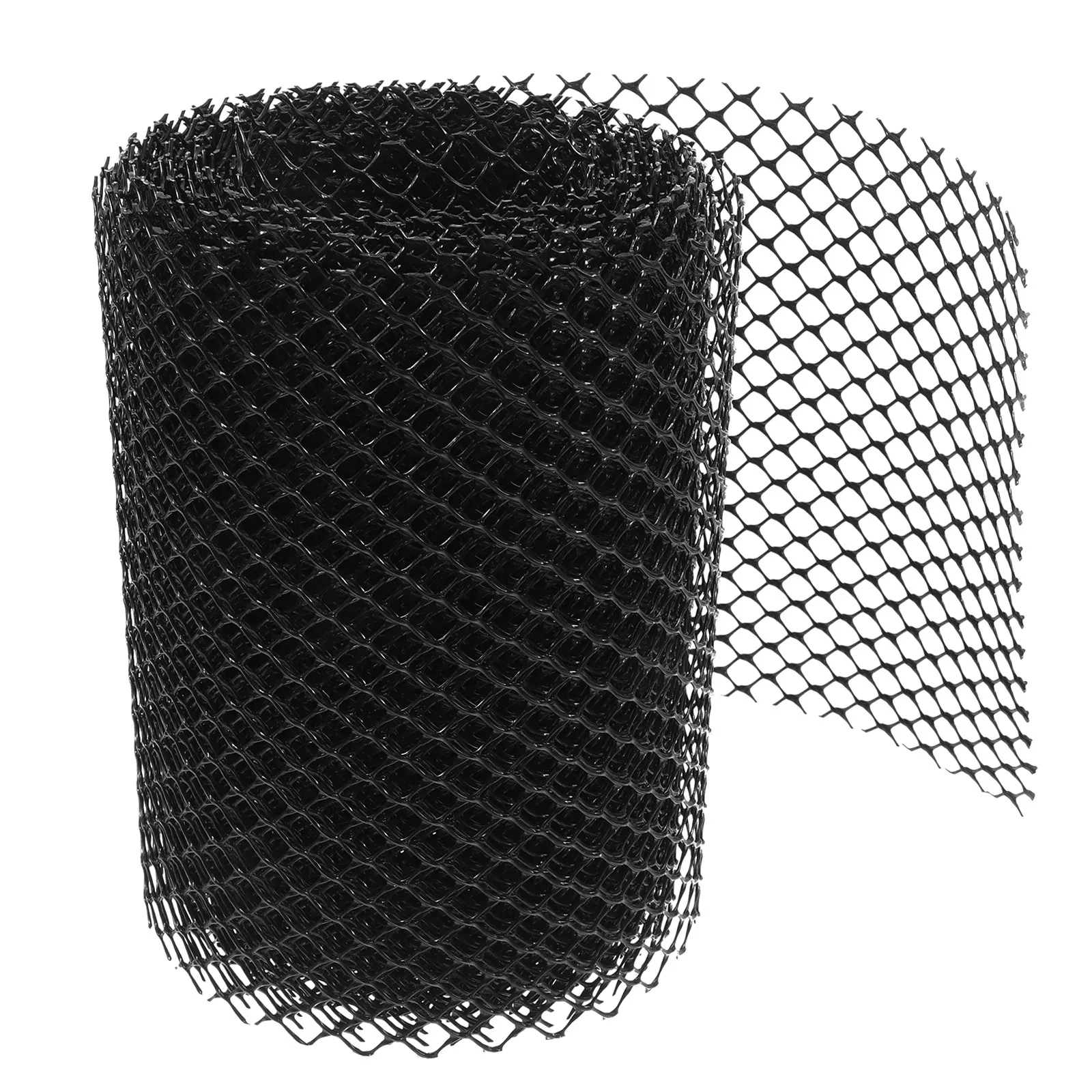 Gutter Guard Plastic Mesh Roll Rain Gutter Covers Screen Leaf Guards Protection Filter Leaves Branches Debris Splash Guard