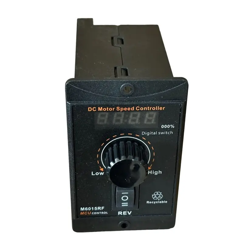 

【STABLE QUALITY】DC 12-60V 15A PWM Motor Speed Controller Display Of Speed Percentage Multifunctional Motor Speed Regulator Contr