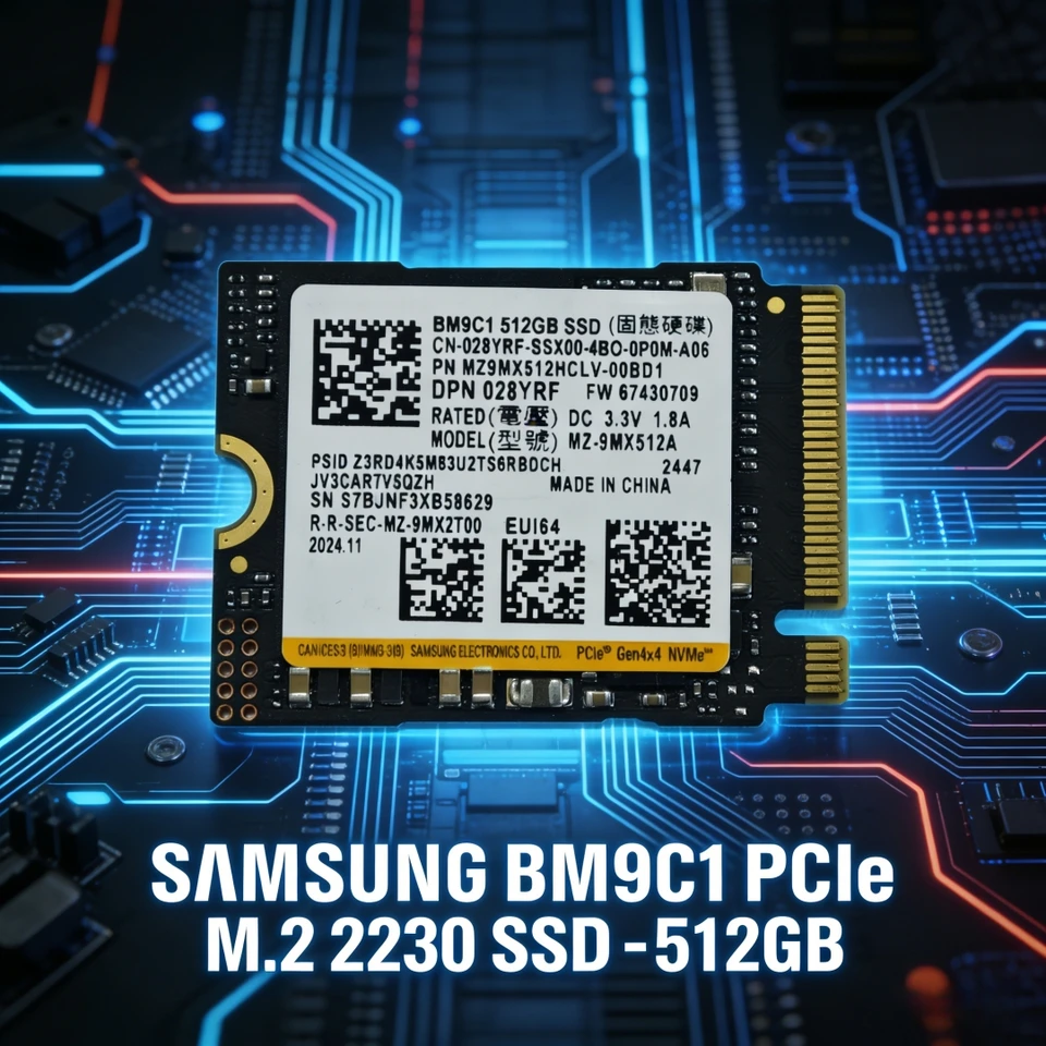 OEM SAMSUNG SSD PCIe 4.0 M.2 2230 BM9C1 512GB & M.2 2242 PM9B1