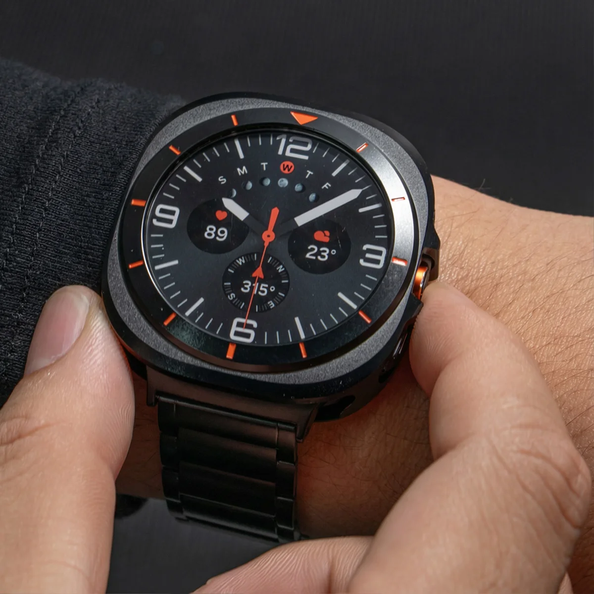 Alloy Metal Case For Samsung Galaxy Watch Ultra 2025 47mm Protective Cover for SAMSUNG ULTRA 7 47mm Screen Protector Accessories