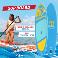 Outdoor Indoor Funwater Dropshipping Surfboard Paddle Board Inflatable Isup Paddle Board Sup Stand