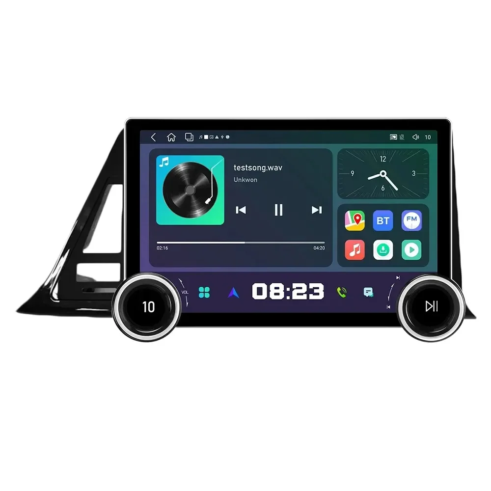 Wireless CarPlay Android 14 AI Voice Car Radio Stereo 8+128G GPS Navigation For Toyota CHR C-HR 2016-2019 Multimedia Video Unit