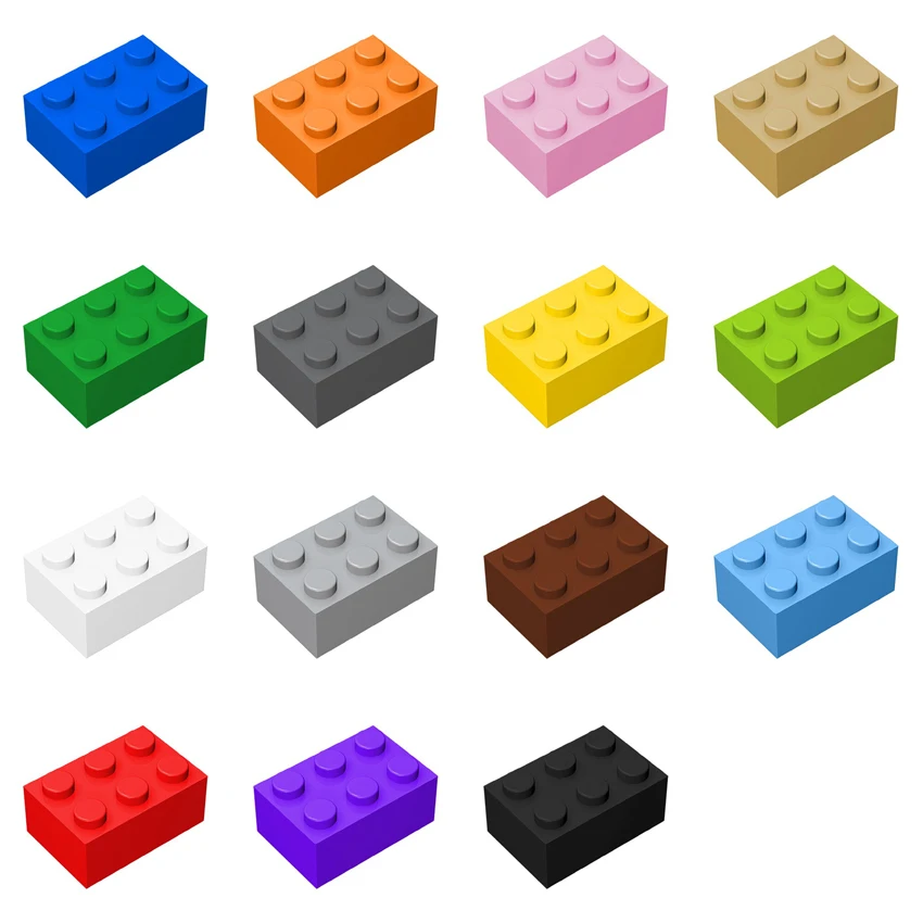 

Building Blocks Base High Brick 2x3 MOC Part 10pcs Compatible All Brand DIY Creativity Education Assembles Toy for Children 3002