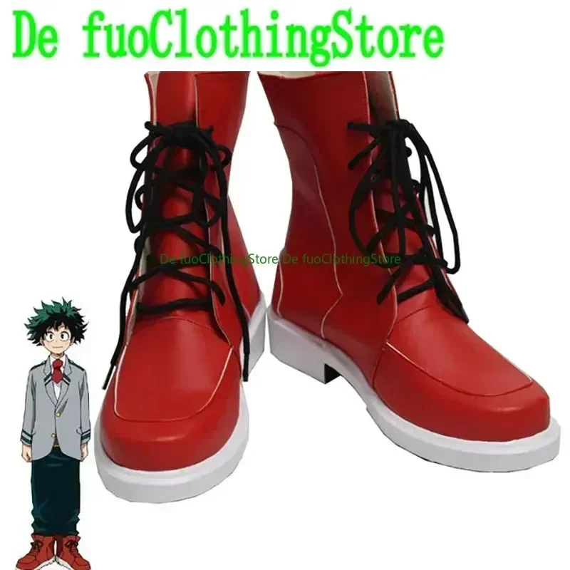

Hero AcademyMidoriya All Might ShotoTodoroki BakugouCosplay Shoes Hero Academy Boots School Girl Cosplay HalloweenCostumes Shoes