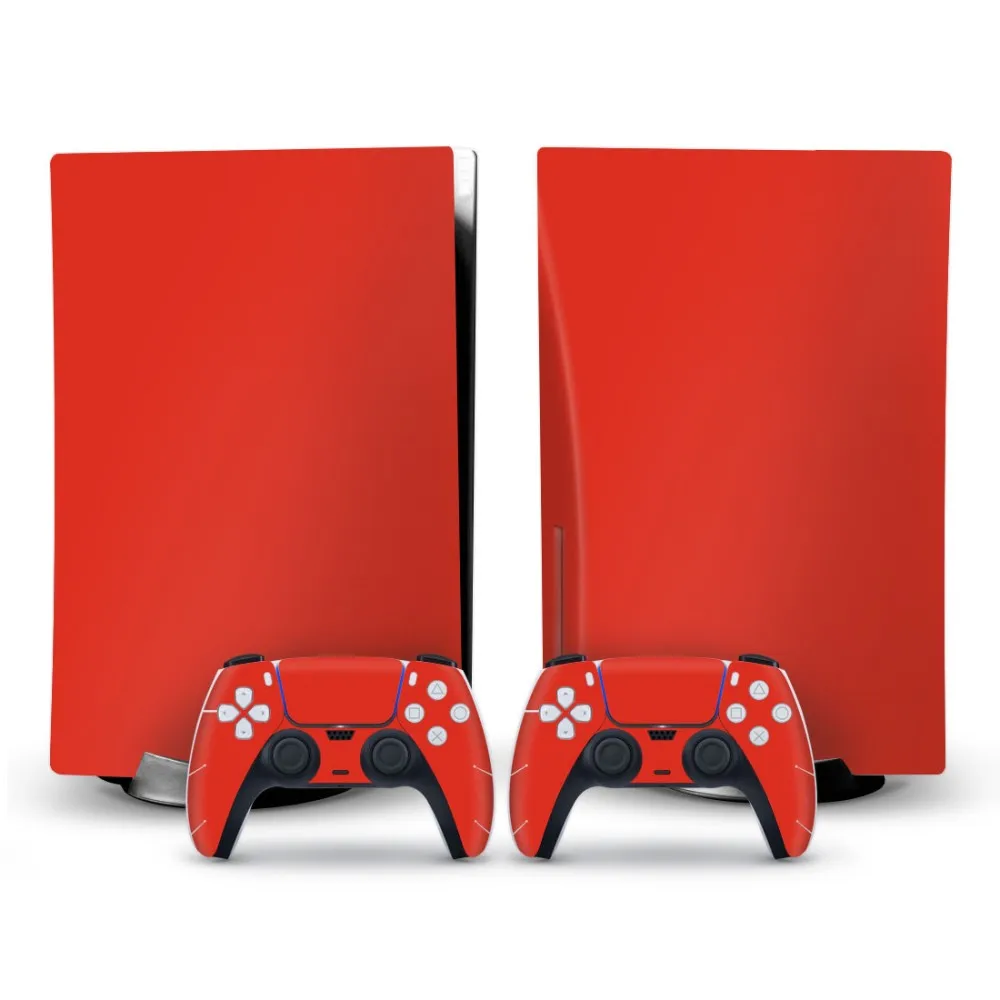 

Full Set Skins for Ps5 Control Compatible with Console Controller Ps5 Skins Disc Version, Vinyl Stickers Ps5 Disc Accessories