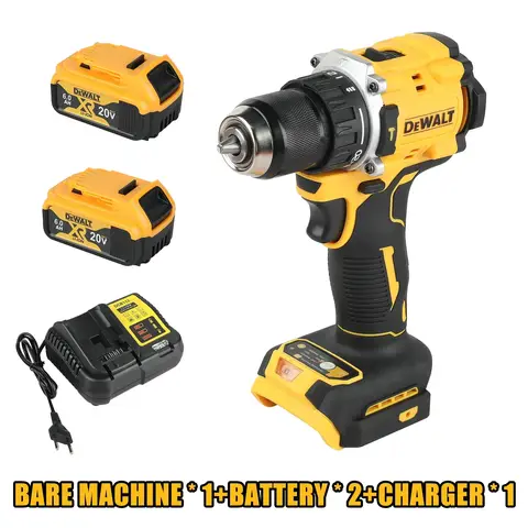 DEWALT DCD805 Cordless Impact Drill Brushless Professional Car Maintenance & Household Repair Durable Tool Only