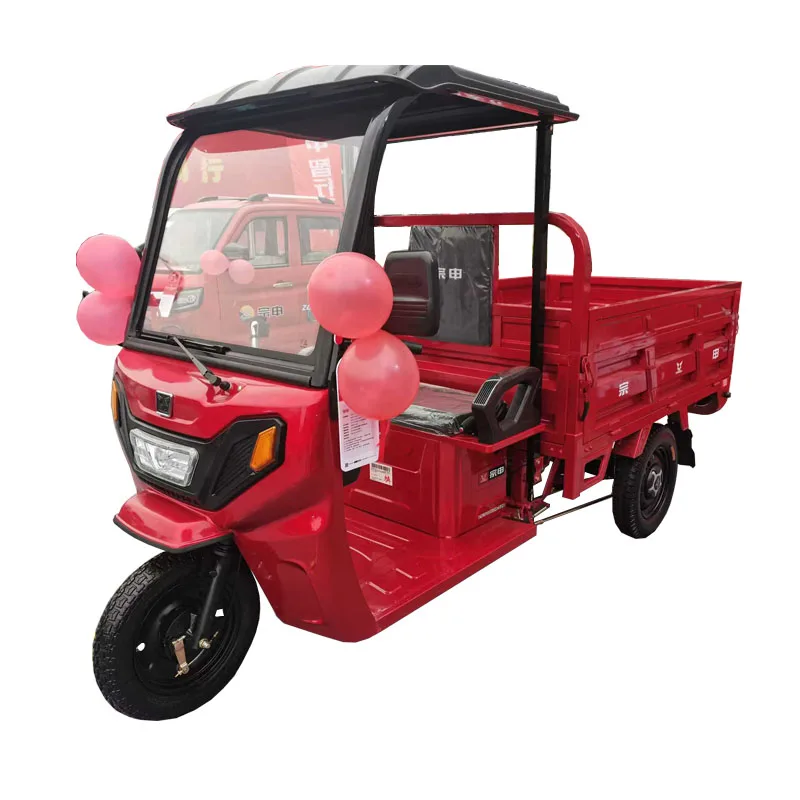 

China Cheap for Worldwide Sale Customize Heavy Duty 850W 3 Wheel Electric Cargo Farm Tricycle Car Electric Cargo