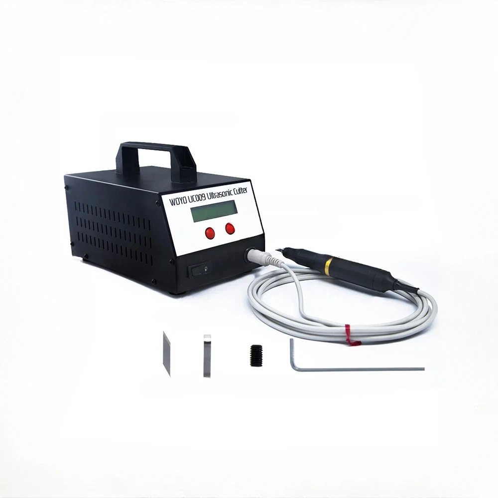 For WOYO UC009 Ultrasonic Handy Cutter 39.5KHz Industrial Ultrasonic Knife for Plastic PVC PET ABS Material Ultrasonic Cut