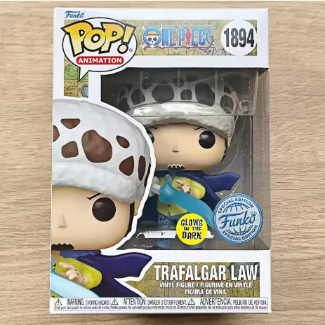 Funko Pop One Piece Koning # 1893 Animefiguur, vinyl verzamelobject, trendy model voor tentoonstelling, decoratief cadeau voor fans