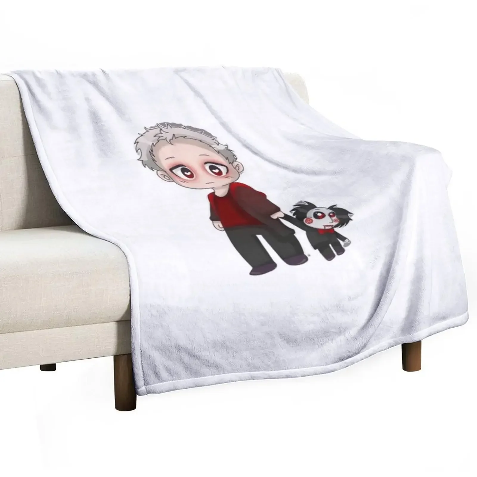 

Cute billy saw movie Throw Blanket Luxury Throw Hair Blankets