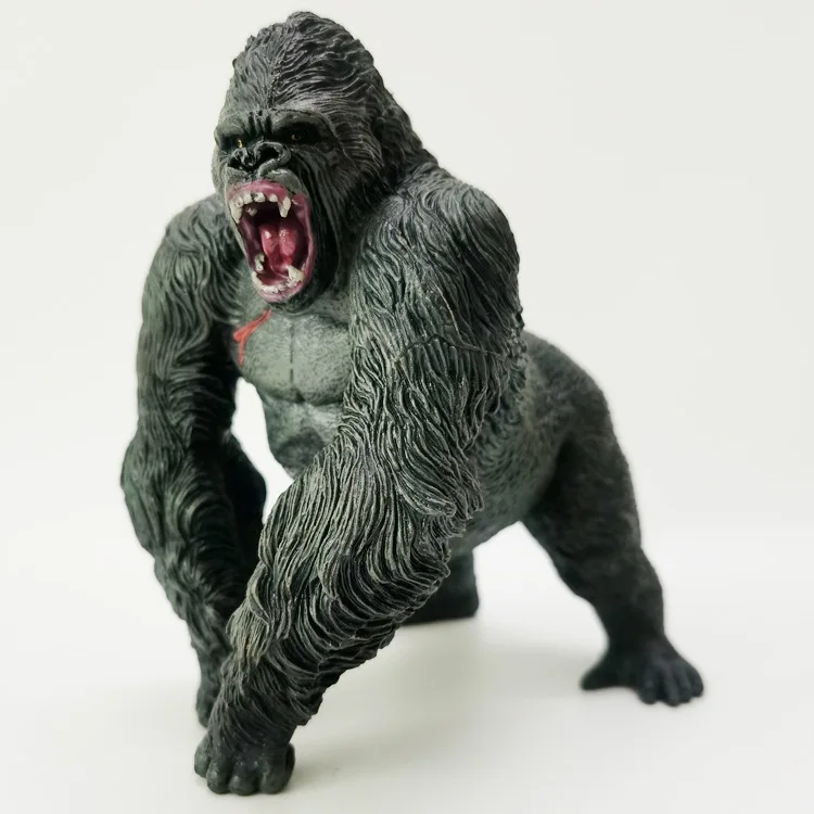 Fascicodoll Dinosaur Action Figure Educational Toys for Children Animals Toys Set Animal King Gorilla Model Household Decoration