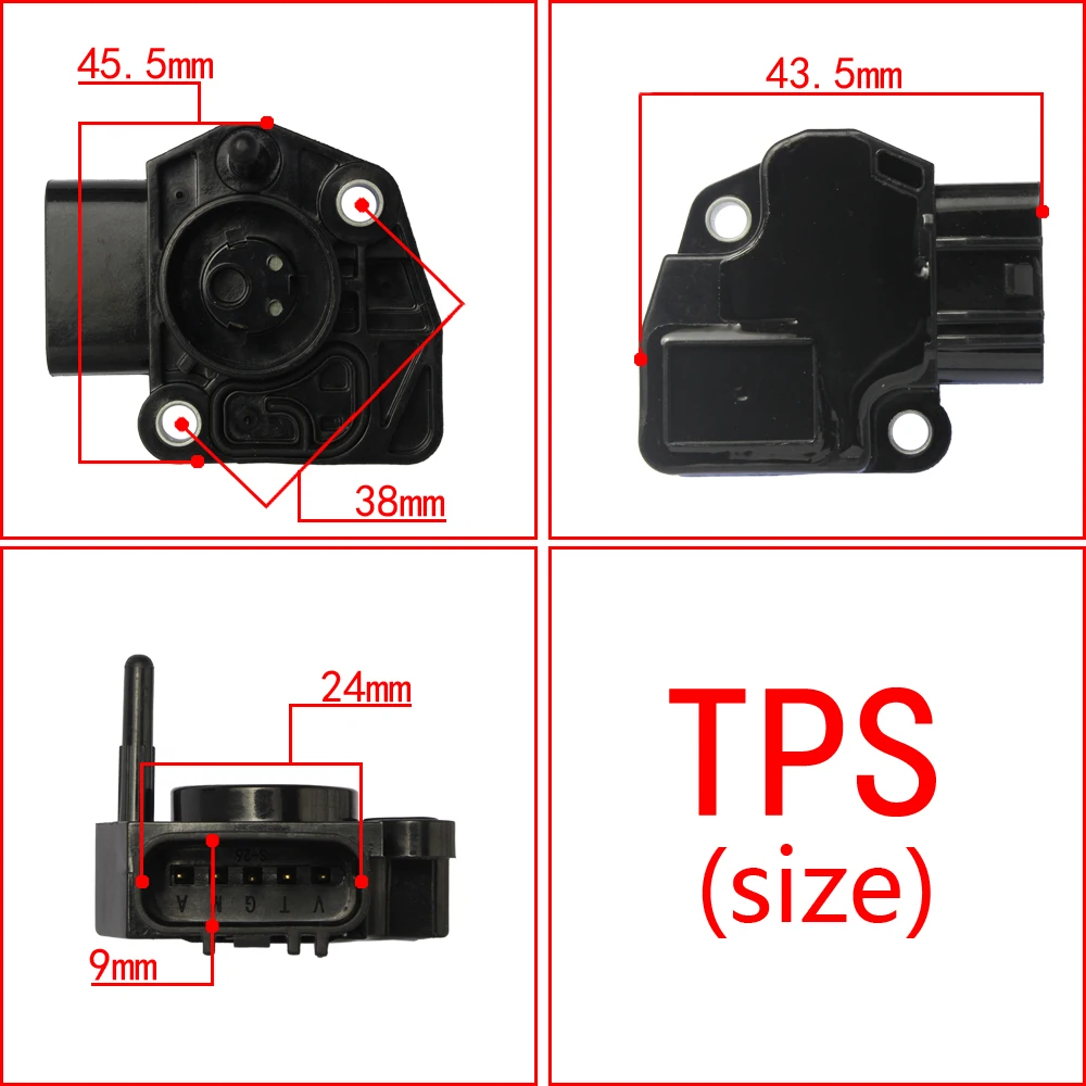 Throttle Position Sensor Tps For Yamaha  Kanye Ybr125 Yzf125r Yw125 Wr125 Zuma Suzuki Bandit 1250