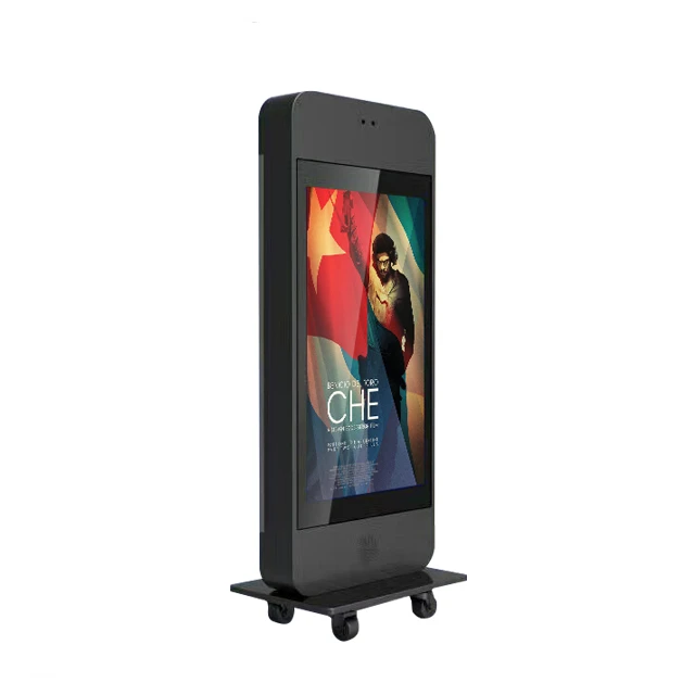 Totem Led Outdoor All in One Kiosk Capacitive Touch Network With Wifi Ad Player