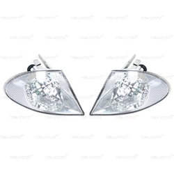 Car Indicator Parking Turn Signal Corner Light Side Lamp Cover Car Clear Lens For BMW 3 Series E46 Sedan Wagon 4-Door 1998-2001