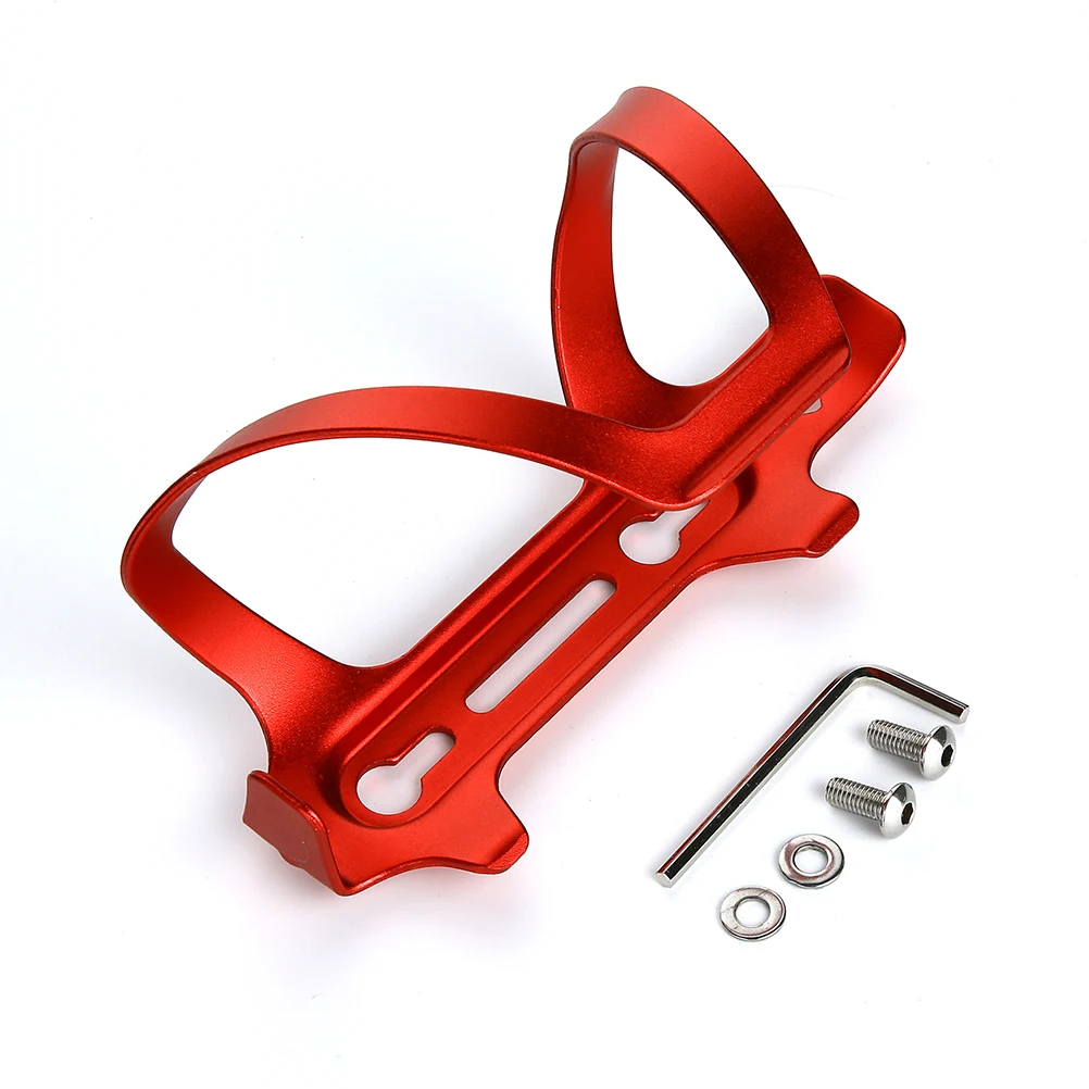 

1pcs Water Cage Lightweight Durable Bike Bottle Holder Holder For Bike Bottle Rack Bicycle Outdoor Riding Red