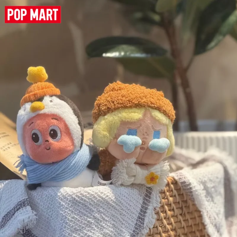 

POPMART Genuine Blind Box Toy POP Bean FLUFFY & COZY Series Plush Pendant Collectible Ornaments Toys Birthday Gift For Girls
