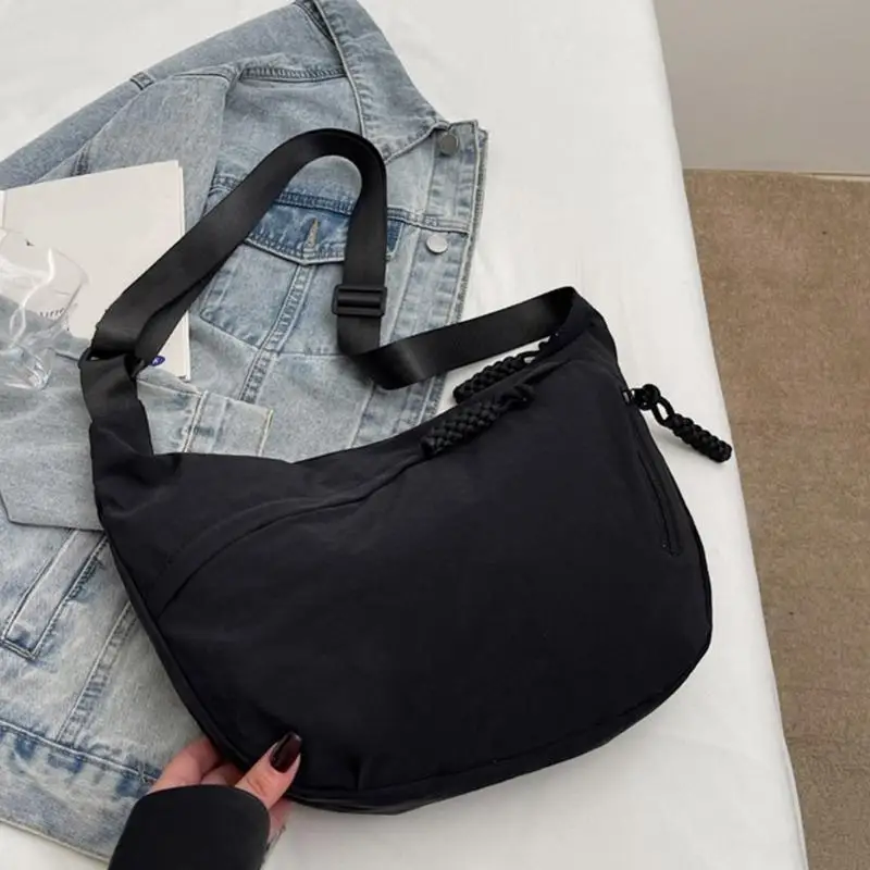 

Bag Small Slings Crossbody Bag Multi Pocket Slings Bag Moon Bags Gifts 547A