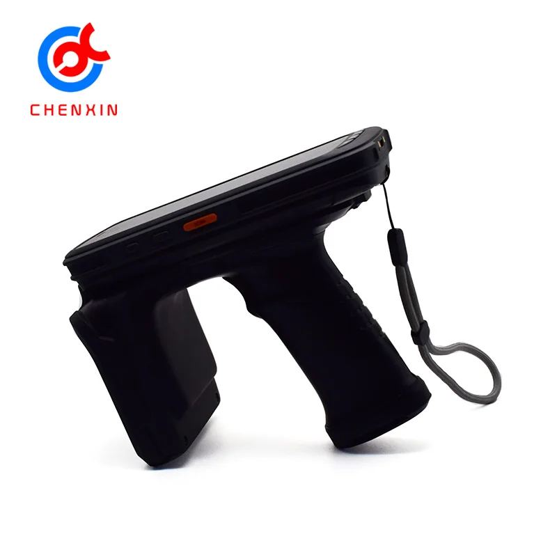 Venta caliente Chainway portátil Smartphone 1d 2d escáner de código de barras compatible con datos temperatura lector de mano Uhf Rfid de largo alcance